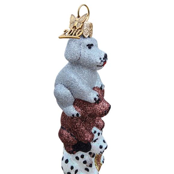 🔥 RARE Neiman Marcus Triple Puppy Christmas Ornament — 2010 Collector’s GEM 🔥 - Picture 5 of 10